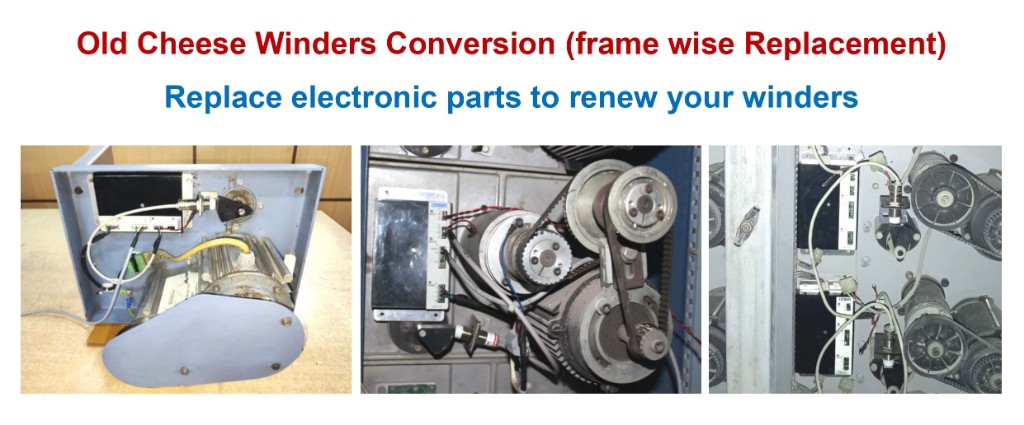 Old Cheese Winders Conversion (frame wise Replacement): Replace electronic parts to renew your winders